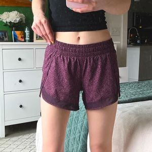 Athleta Mesh Racer Run shorts